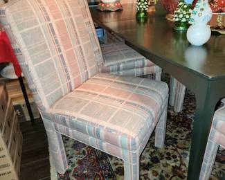 One of the chairs that goes with Dining Table