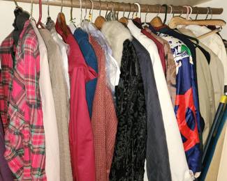 We have 5 Closets of Clothes - Vintage Jackets