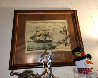 Vintage Ship Picture