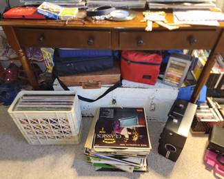 Vinyls - Records- Cassette Tapes - Trunk