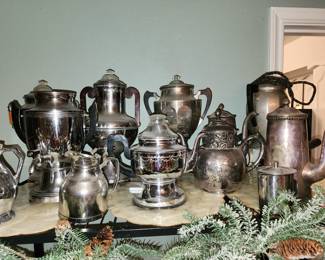 Nice Collection of Vintage Tea Pots - Coffee Pots