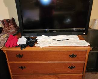 3 Drawer Dresser - Vizio tv