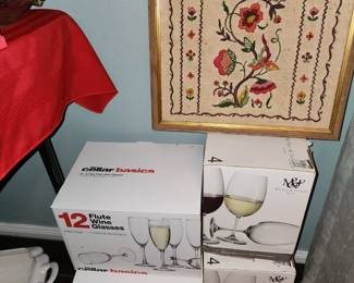 Wine Glasses still in boxes