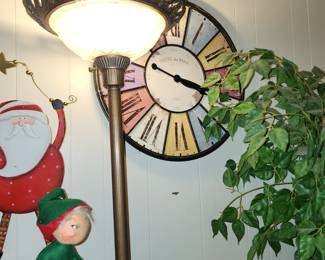 Floor Lamp - Wall Clock