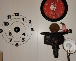 Wall Clocks - Elephant Wall Shelf