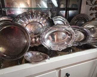 Silverplate Platters - All Sizes