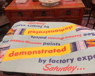 I have a number of these Sherwin Williams, Cleveland Ohio, ca. 1950 posters. Do you know someone who works there who would love one?