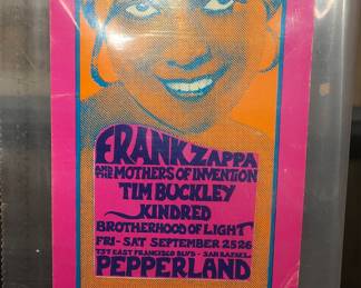 Frank Zappa, original small hand bill