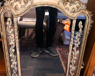 Metal painted mirror 