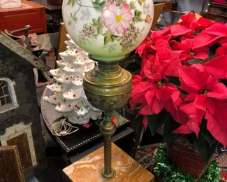 Victorian parlor floor lamp