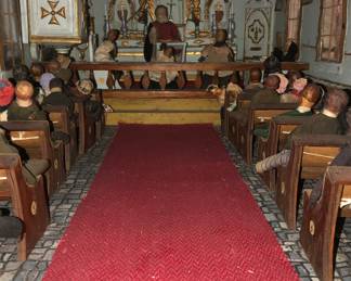 Interior of doll house 