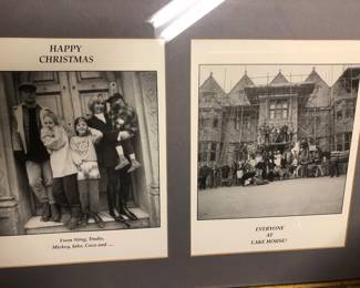 Christmas card from Sting and family