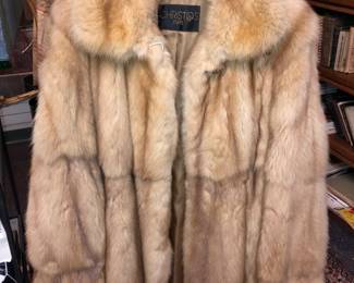 Size large Christos fur coat