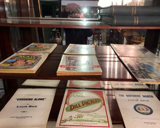 Antique paper memorabilia