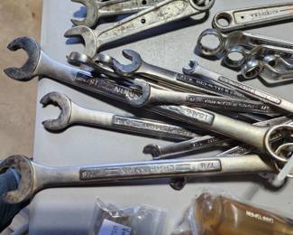 Vintage CRAFTSMAN 10 piece wrench set