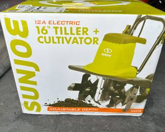 Sunjoe 16" Tiller & Cultivator