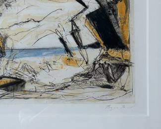 Quarry at Tuy by Bryan Hunt (American, b. 1947) Print