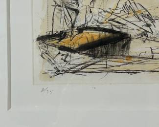 Quarry at Tuy by Bryan Hunt (American, b. 1947) Print