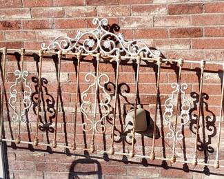 Ornate Antique Headboard