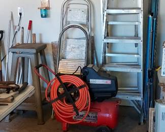 Ladders, Air Compressor