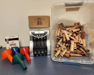 Royal Sovereign Electronic Coin Sorter, Coin Tubes Wrappers