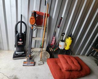 Hoover Rocket Vacuum  Ladder  Animal Trap  Garden Tools  Accessories