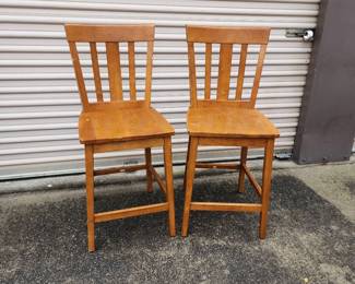 2 Counter Height Bar Chairs