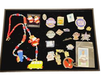 Sports Pins Broncos  NY Mets  Mariners  Etc