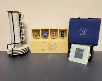 Japan Shot Glasses B. Smith Espresso Caddy  Jordan Mark Coasters 