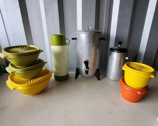 Vintage Tupperware Aladin Thermos  Coffee Urns