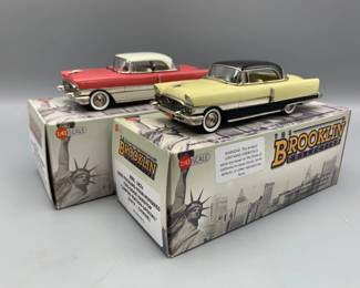 Brooklin DieCast 1 43 Lot of 2 1955 Packard FourHundred TwoDoor Hardtop 