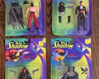 The Shadow Action Figures Ninja, Transforming Lamont Cranston, Lightning Draw Ambush
