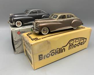 Brooklin DieCast 1 43 1947 Packard Super Clipper Club Sedan and 1941 Packard Clipper