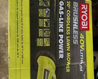 RYOBI Brushless Cordless Lawn Mower