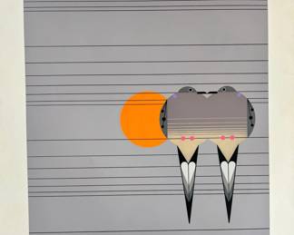 Charlie Harper Lovey Dovey Signed and numbered serigraph