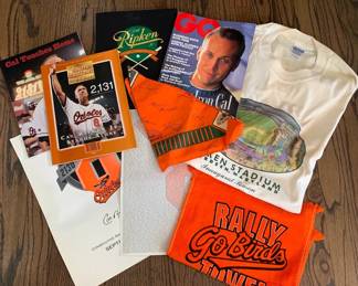Lot of Cal Ripken Jr. Memorabilia