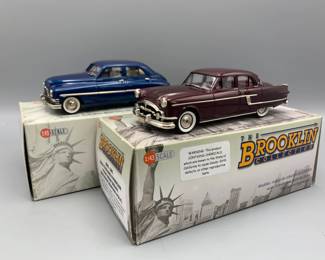 Brooklin DieCast 1 43 1950 Packard Deluxe Eight and 1954 Packard Patrician FourDoor Sedan