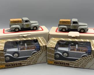 Lot of 4 Model Vehicles by U.S. Model Mint ixoMuseum
