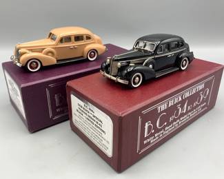 Brooklin DieCast 1 43 Cars 1938 Buick special 4Door Touring Sedan and Touring Sedan M41 