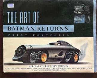  The Art Of Batman Returns Print Portfolio