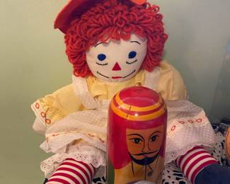 Raggedy Ann Plush Rag Doll