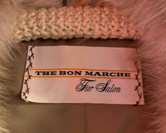 The Bon Marche Full Length Fur Coat