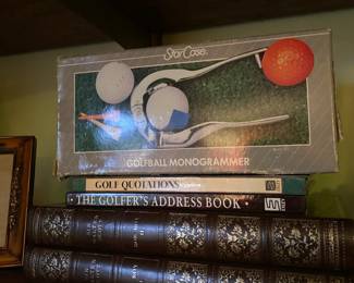 Star Case Golfball Monogrammer