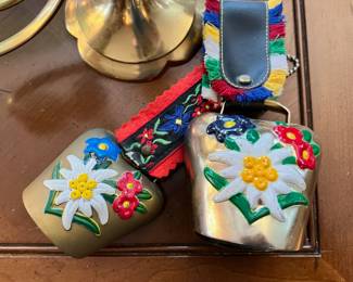 2 Switzerland Brass Cow Bells