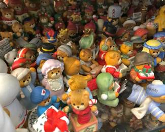 Assortment of Enesco Teddy Bear Figurines