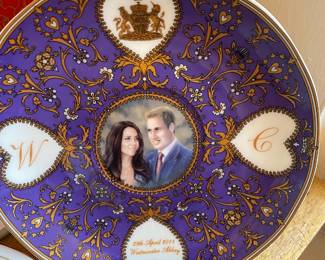 Prince William & Kate Royal Wedding Souvenir Plate