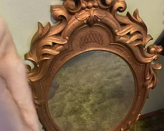 Gold Glided Ornate Wall Mirror