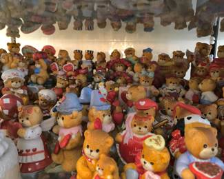 Assortment of Enesco Teddy Bear Figurines