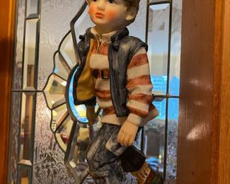 3 De Capoli Children Skating Figurines