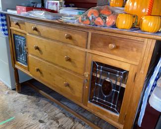 Oak Craftsman Sideboard